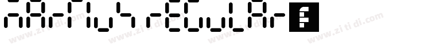 Martius Regular字体字体转换